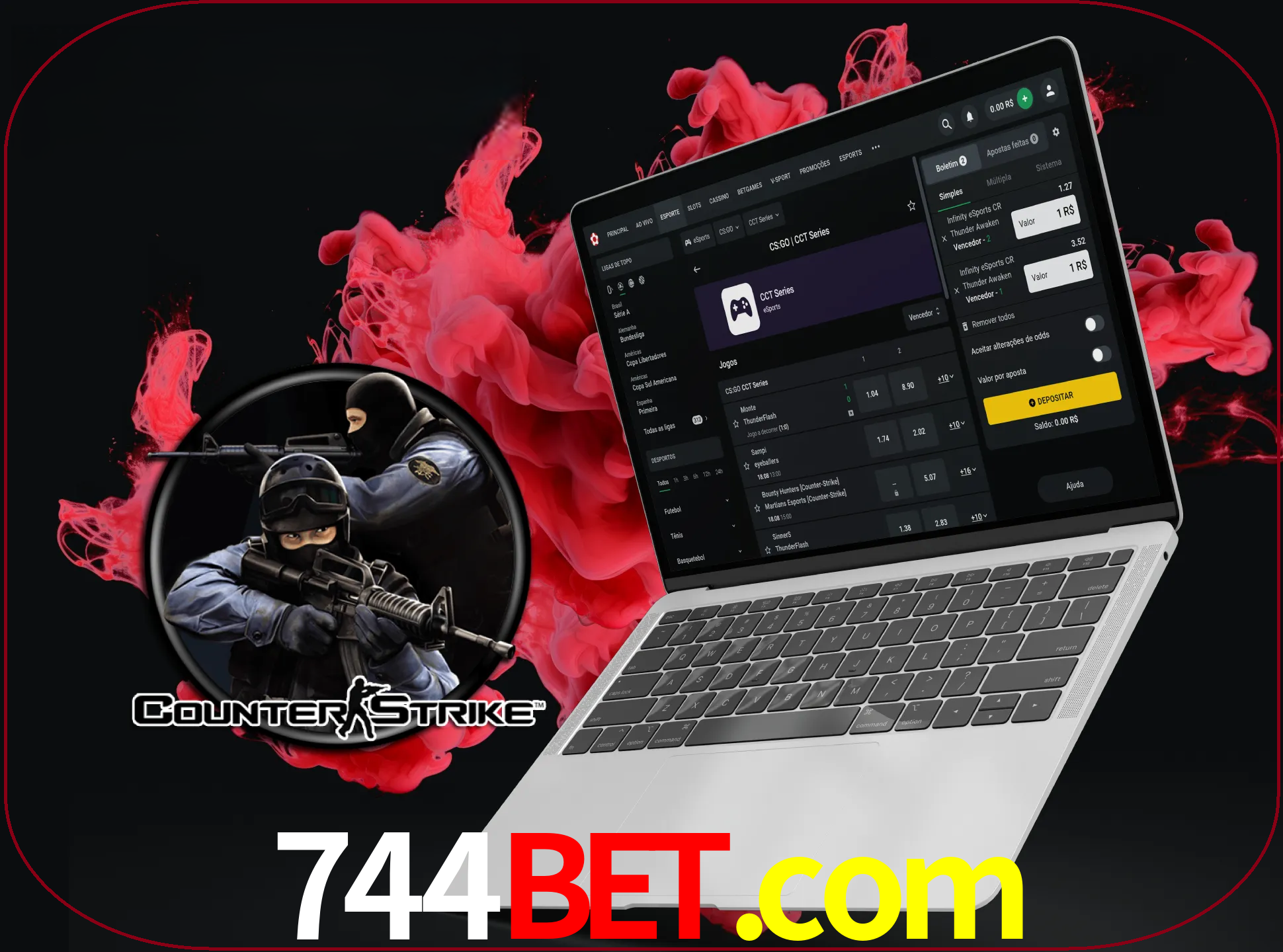 Um grande número de jogos irá agradar aos fãs deste jogo de tiro no sítio Web e na aplicação da empresa 744bet.
