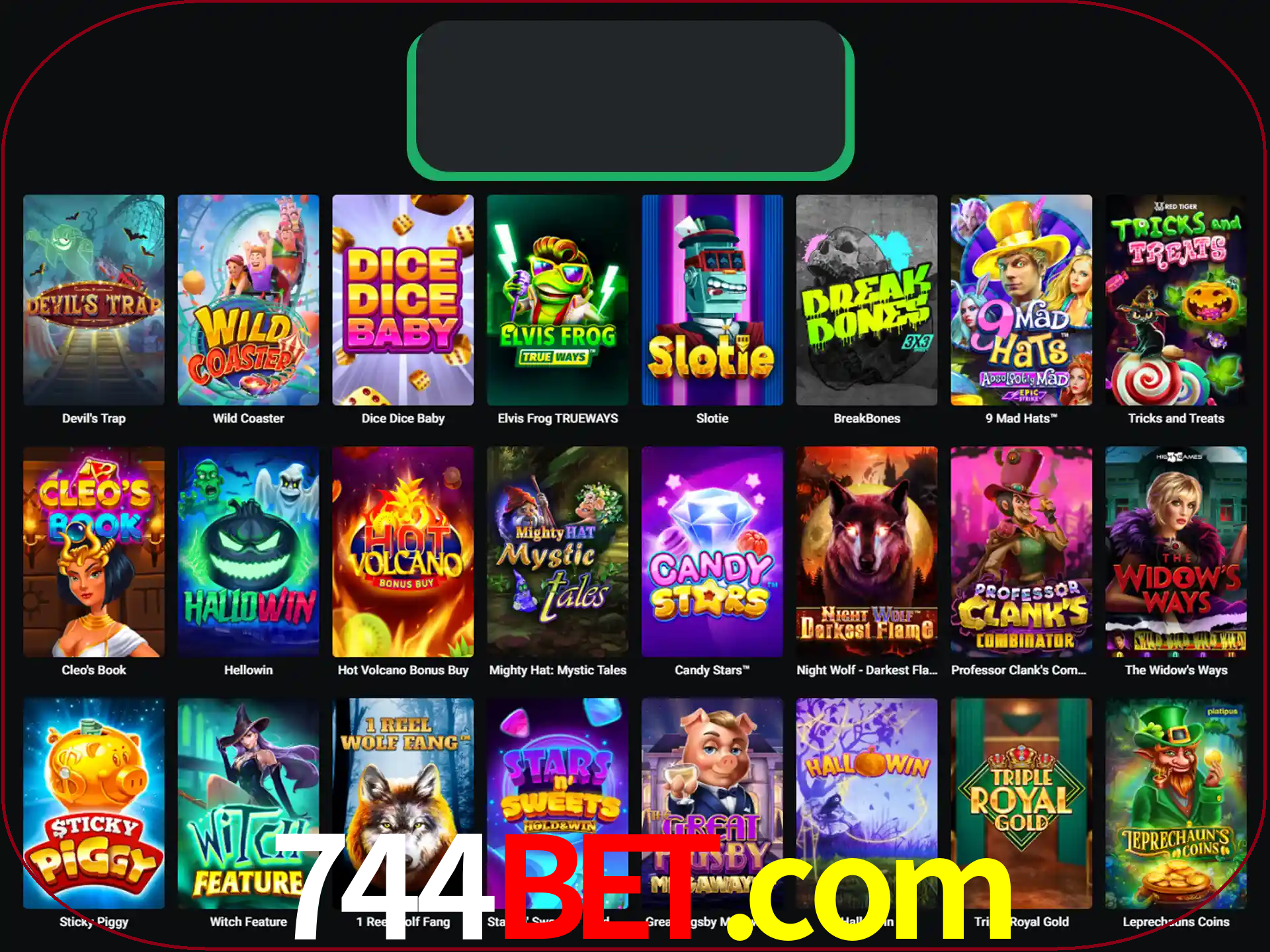 Procure por seus amados jogos de slot.